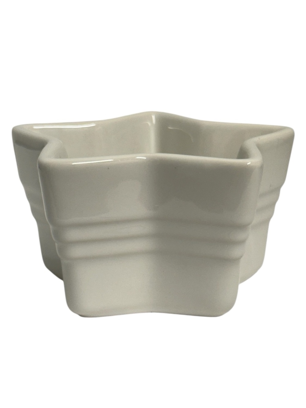 Le Creuset Star-Shaped White Ramekin